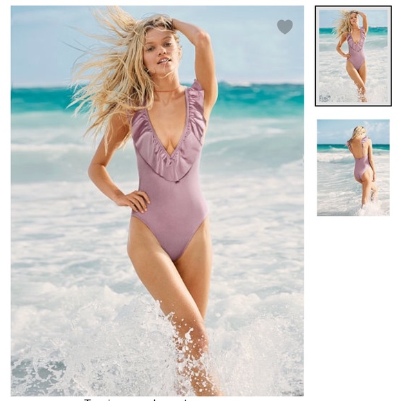 Victoria’s Secret PINK ruffle one-piece swim suit - Picture 2 of 5
